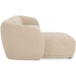 Faye Left Sectional Beige Boucle FO-1030-34-L-0 FO 1030 34 L 0 Faye side right shadsilo
