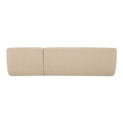 Faye Right Sectional Beige Boucle FO-1030-34-R-0 FO 1030 34 R 0 Faye back shadsilo