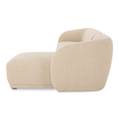 Faye Right Sectional Beige Boucle FO-1030-34-R-0 FO 1030 34 R 0 Faye side left shadsilo