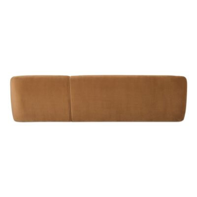 Faye Right Sectional Tan Faux Mohair FO-1030-40-R-0 FO 1030 40 R 0 Faye back shadsilo