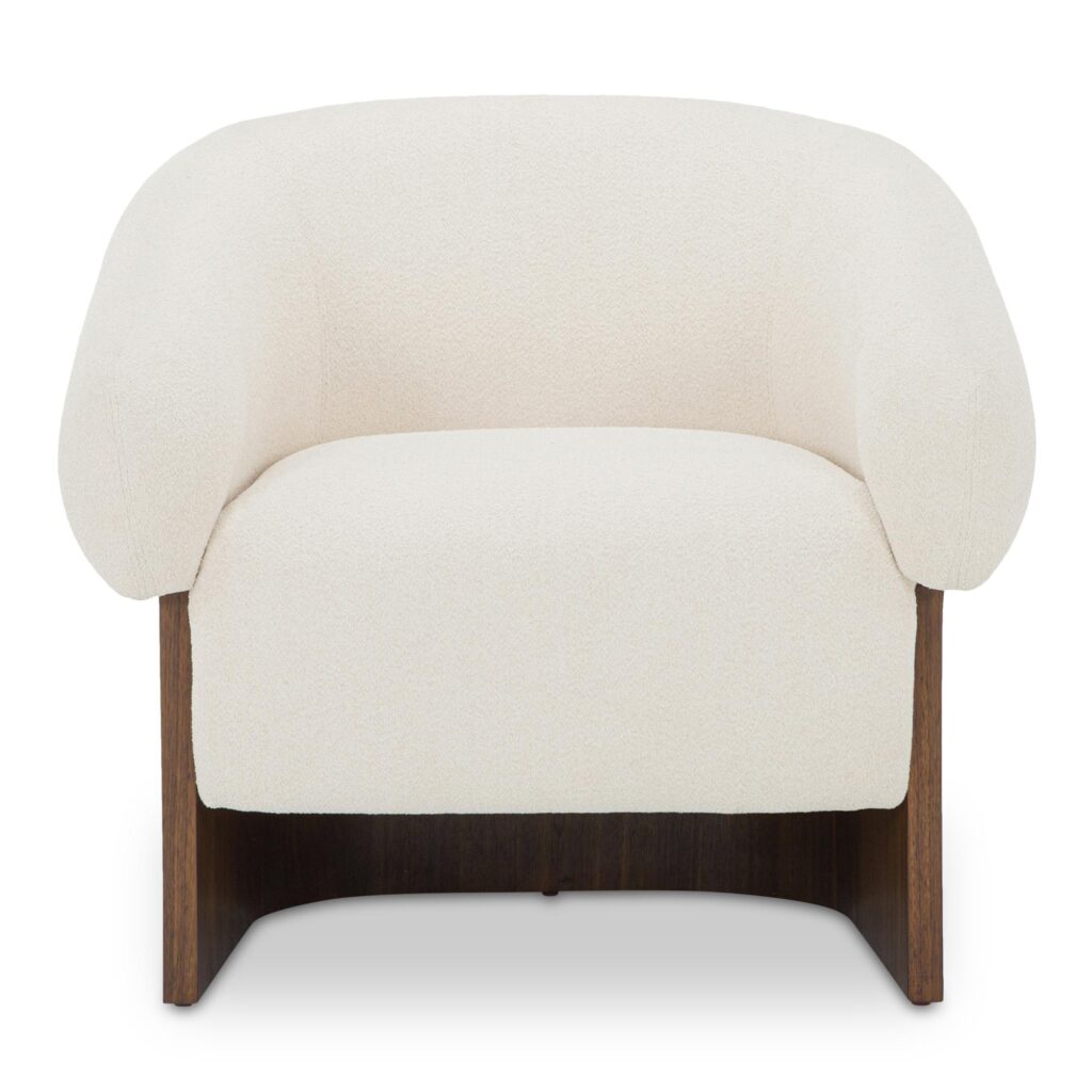 Otto Accent Chair Flecked Cream