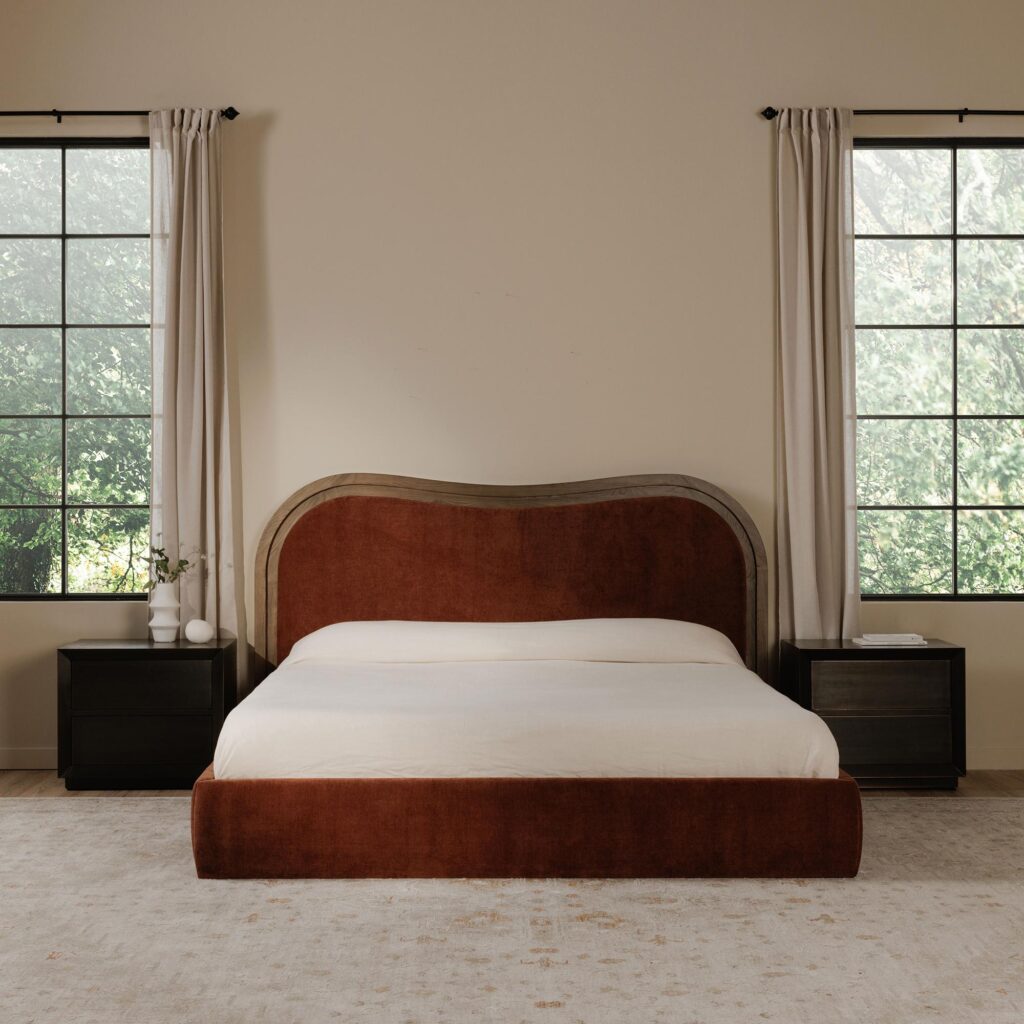 Camilla Queen Bed Chestnut - Image 8