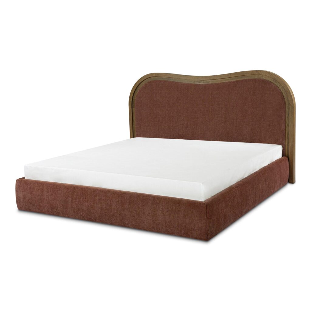 Camilla Queen Bed Chestnut - Image 2