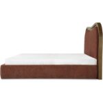Camilla Queen Bed Chestnut FO-1037-03-0 FO 1037 03 0 Camilla side left shadsilo