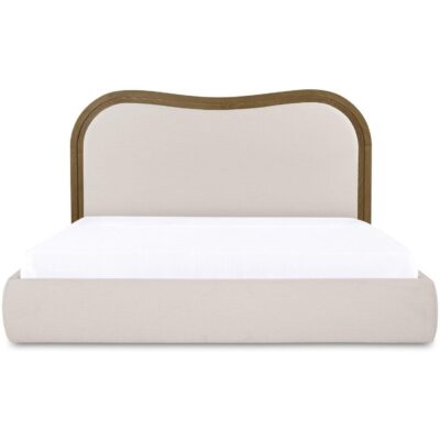 Camilla King Bed Oat