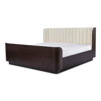 Scarlette Queen Bed Cream FO-1039-05-0 FO 1039 05 0 Scarlette diagL mattress shadsilo