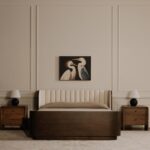 Scarlette King Bed Cream FO-1040-05-0 FO 1040 05 0 00