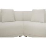 Fraser 3 Piece Modular Sectional with Wedge Slipper White FO-1042-05 FO 1042 05 Fraser closeup01 shadsilo
