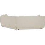 Fraser 3 Piece Modular Sectional with Wedge Slipper White FO-1042-05 FO 1042 05 Fraser diagL back shadsilo
