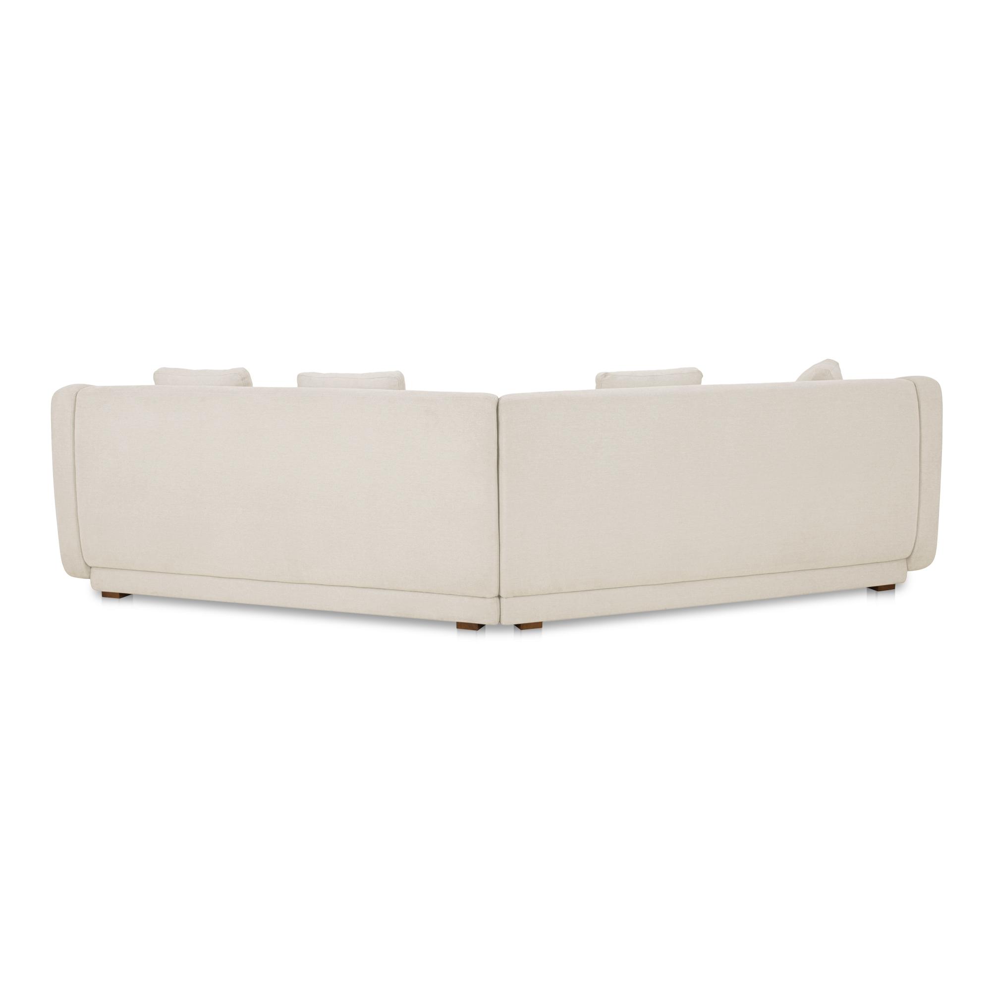 Fraser 2 Piece Modular Sofa White 4 Fraser 2 Piece Modular Sofa White - Image 4