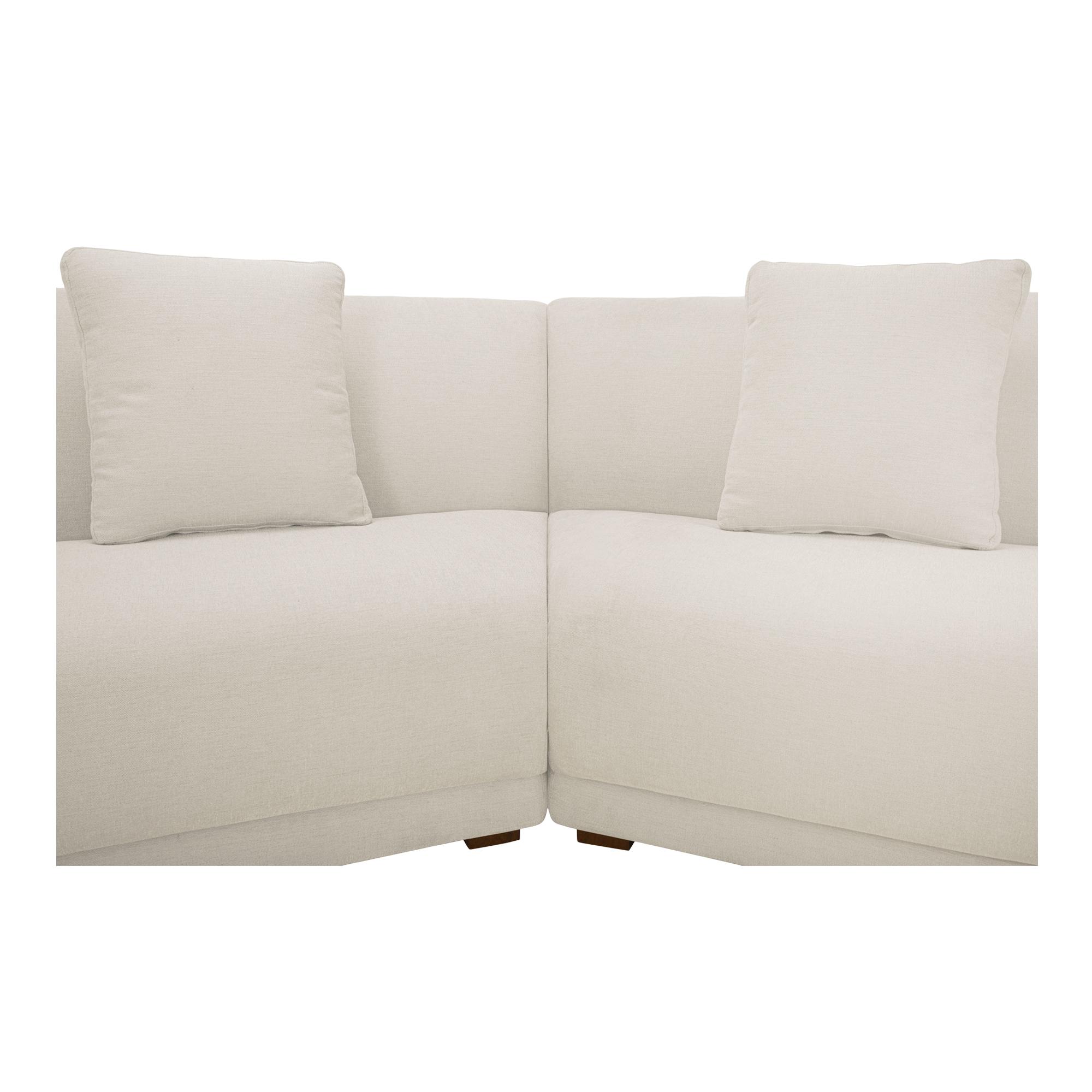 Fraser 2 Piece Modular Sofa White 5 Fraser 2 Piece Modular Sofa White - Image 5