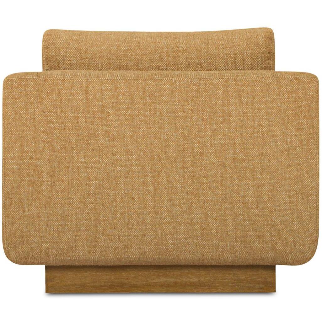 Keane Lounge Chair Ochre 4 Keane Lounge Chair Ochre - Image 4