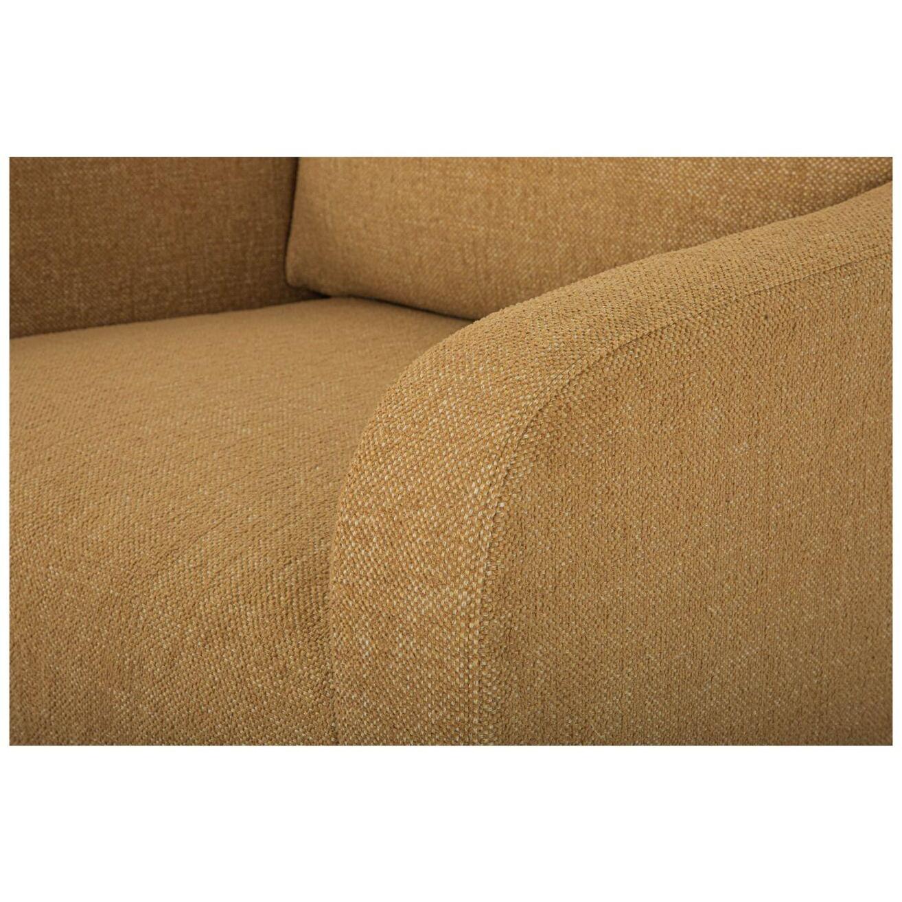 Keane Lounge Chair Ochre 5 Keane Lounge Chair Ochre - Image 5