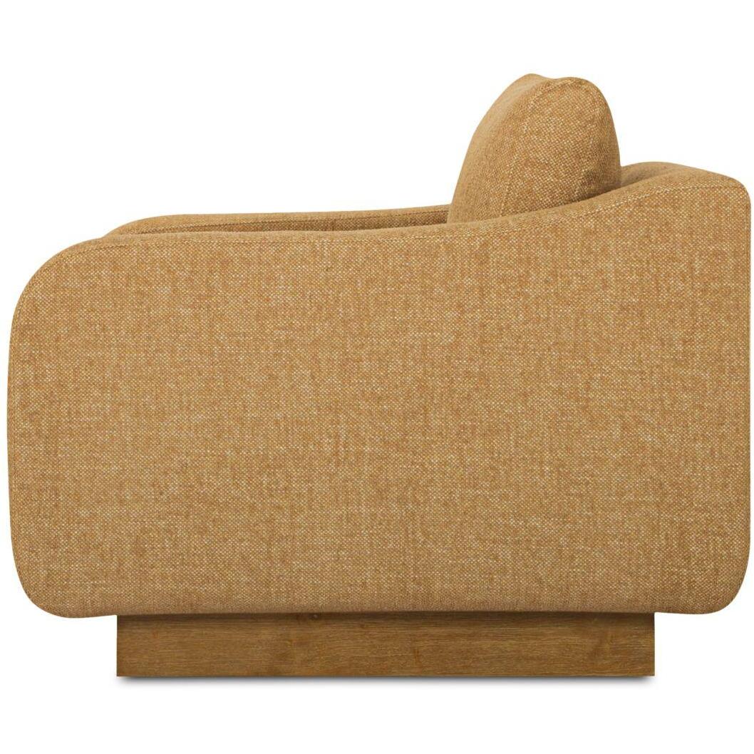 Keane Lounge Chair Ochre 3 Keane Lounge Chair Ochre - Image 3