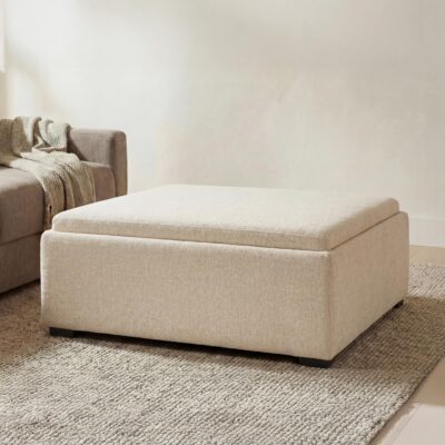 Montana Storage Ottoman Flecked Oat