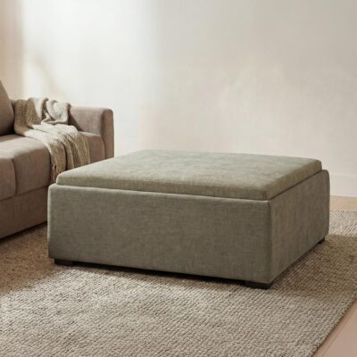 Montana Storage Ottoman Washed Green