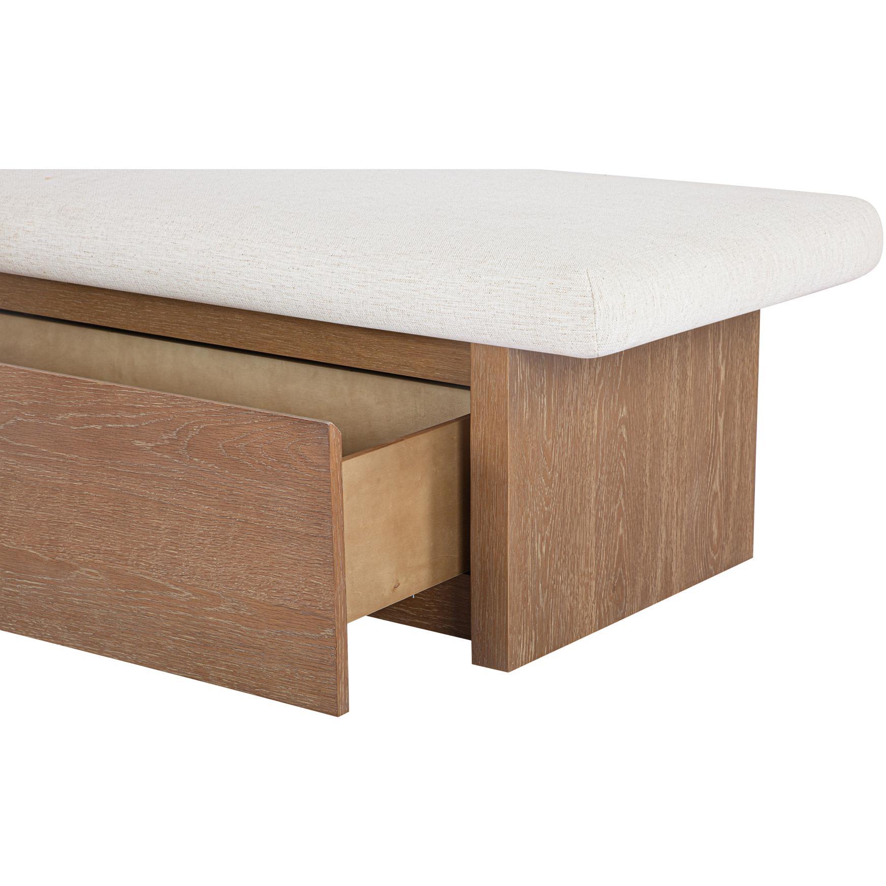 Gemma Storage Bench Oat 5 Gemma Storage Bench Oat - Image 5