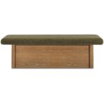 Gemma Storage Bench Dark Green FO-1050-27 FO 1050 27 Gemma back shadsilo