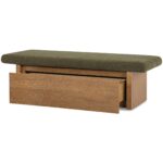 Gemma Storage Bench Dark Green FO-1050-27 FO 1050 27 Gemma diagL shadsilo