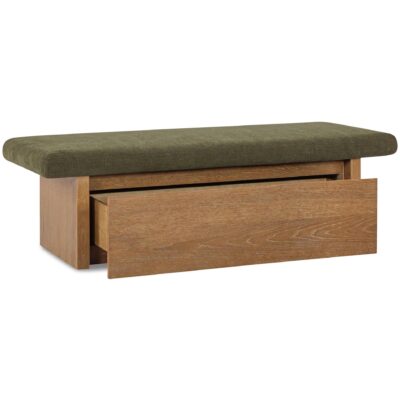 Gemma Storage Bench Dark Green