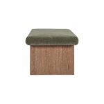 Gemma Storage Bench Dark Green FO-1050-27 FO 1050 27 Gemma side left01 shadsilo