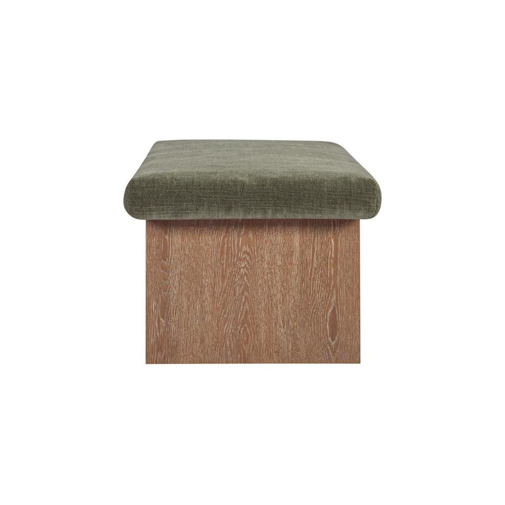 Gemma Storage Bench Dark Green 3 Gemma Storage Bench Dark Green - Image 3