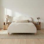 Jacqueline Queen Bed Cream 9 Jacqueline Queen Bed Cream FO-1054-05-0 FO 1054 05 0 00