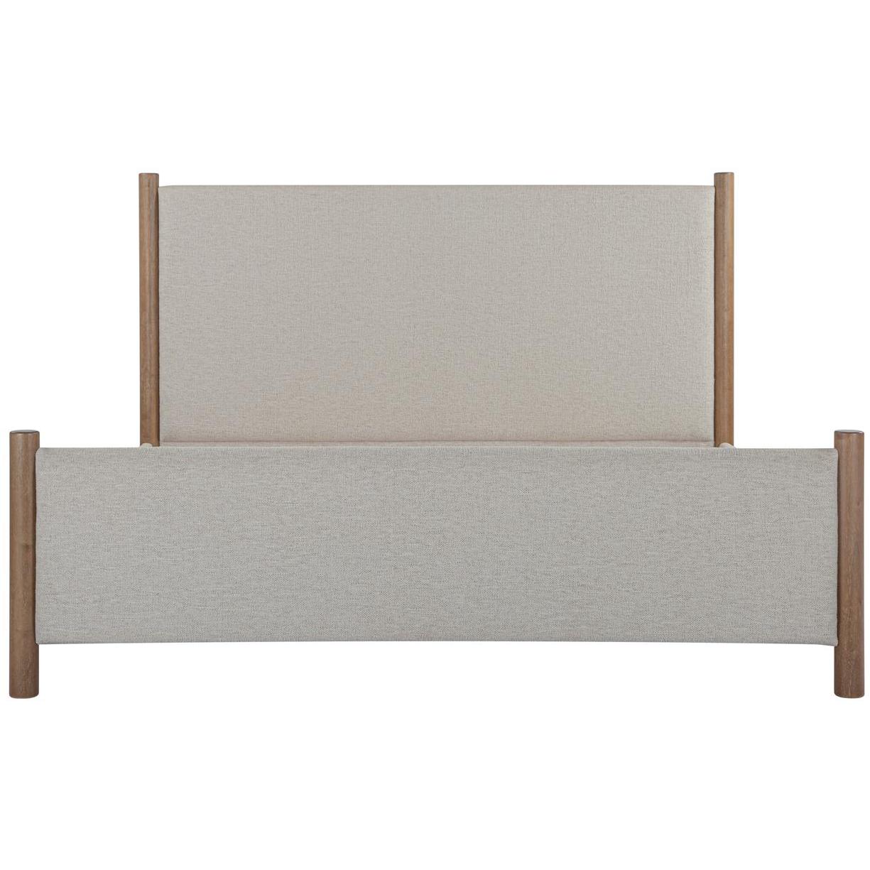 Warren King Bed Beige