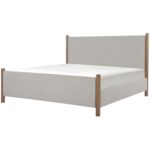 Warren Queen Bed Beige FO-1056-34-0 FO 1056 34 0 Warren diagL mattress shadsilo