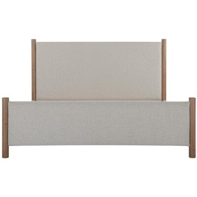 Warren Queen Bed Beige