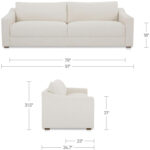 Farrow Sofa Flecked Oat - Image 9