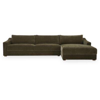 Farrow Sectional Cedar Green Right