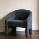 Tuva Accent Chair Slate Blue FO-1059-19 FO 1059 19 10