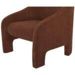 Tuva Accent Chair Toffee FO-1059-23 FO 1059 23 Tuva closeup shadsilo