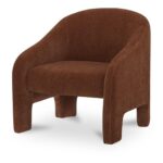 Tuva Accent Chair Toffee FO-1059-23 FO 1059 23 Tuva diagL shadsilo