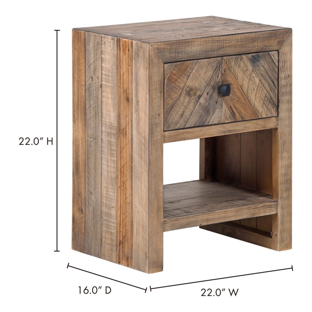 Teigen Nightstand Brown - Image 6