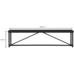 Sierra Bench Black FR-1018-02 FR 1018 02 70