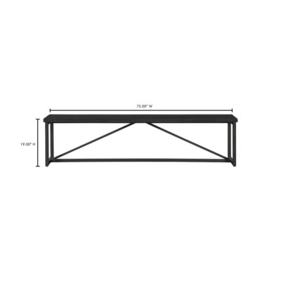 Sierra Bench Black FR-1018-02 FR 1018 02 70