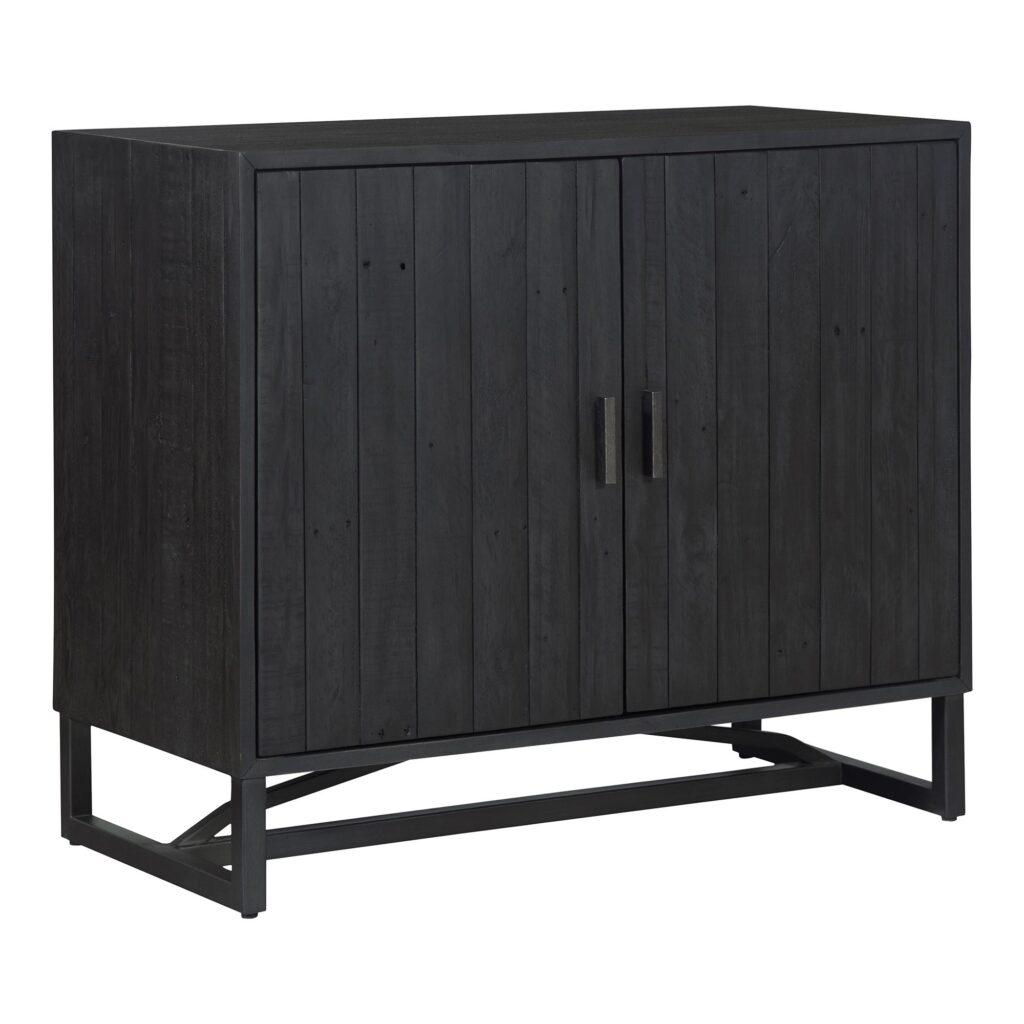 Sierra 2 Door Cabinet Black - Image 2