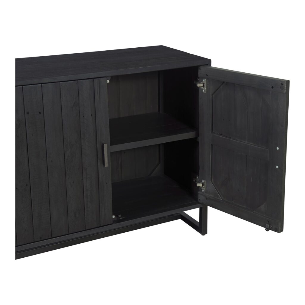 Sierra 2 Door Cabinet Black - Image 6