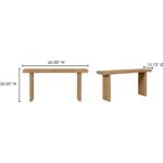 Monterey Console Table Rustic Blonde FR-1037-21 FR 1037 21 70