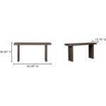 Monterey Console Table Aged Brown FR-1037-29 FR 1037 29 70