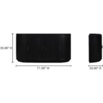 Nicola Sideboard Black FR-1044-02 FR 1044 02 70