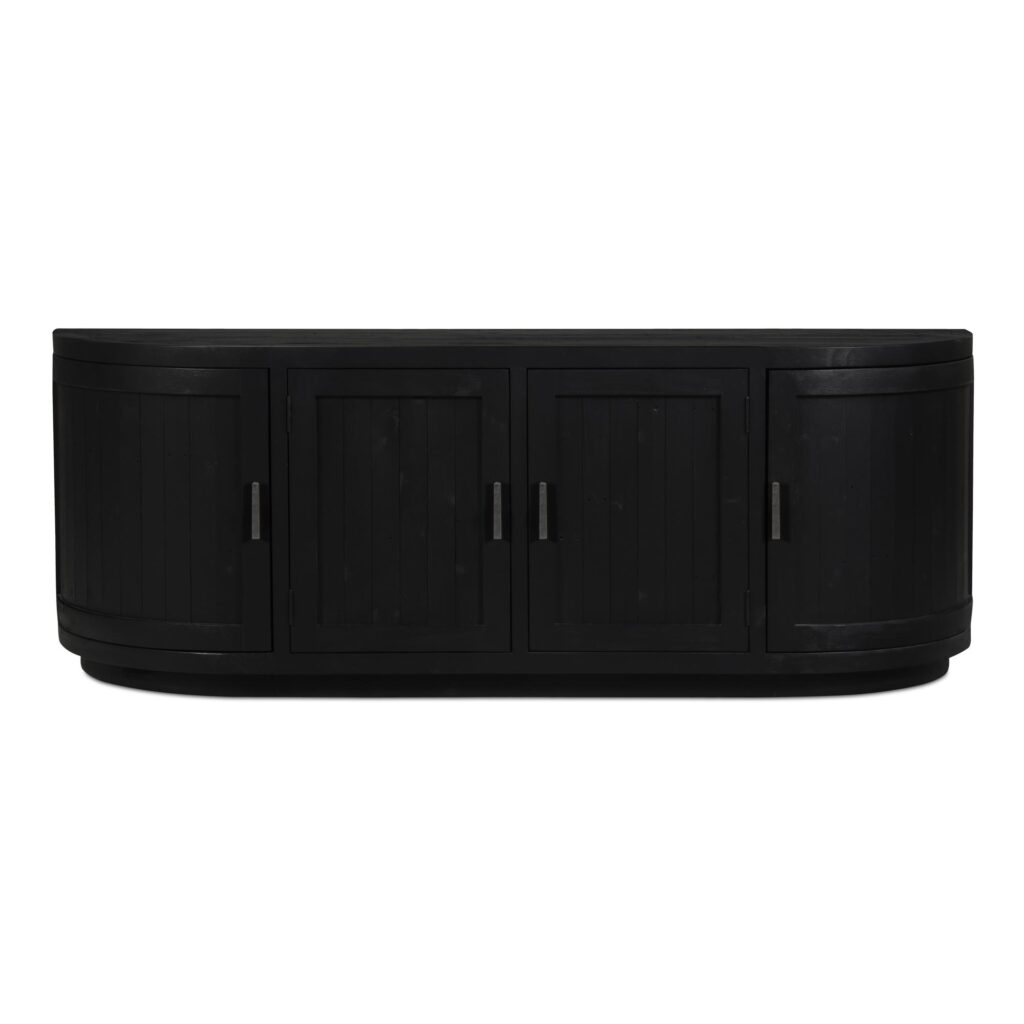 Nicola Media Cabinet Black