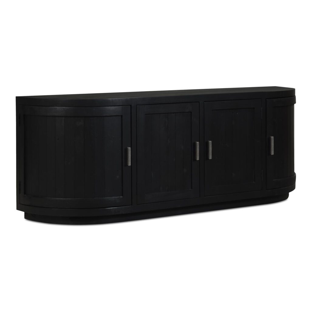 Nicola Media Cabinet Black - Image 3