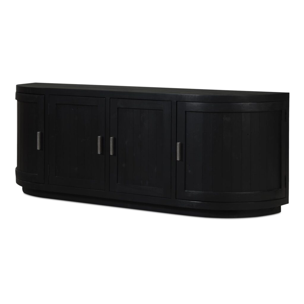 Nicola Media Cabinet Black - Image 7