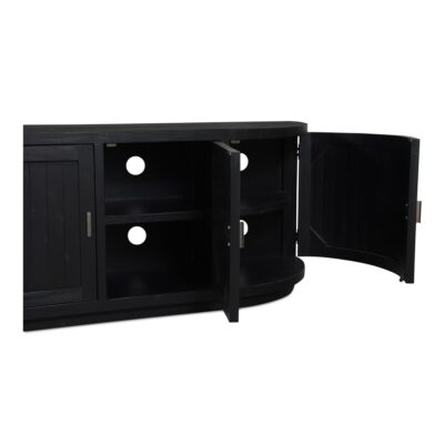 Nicola Media Cabinet Black FR-1045-02 FR 1045 02 08