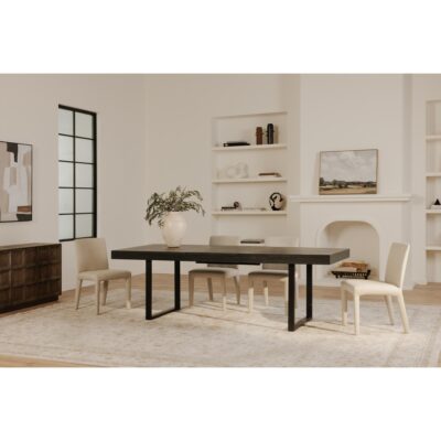 Ben Extension Dining Table Black FR-1046-02 FR 1046 02 50