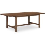 Arden Dining Table Brown FR-1048-20 FR 1048 20 Arden diagR shadsilo
