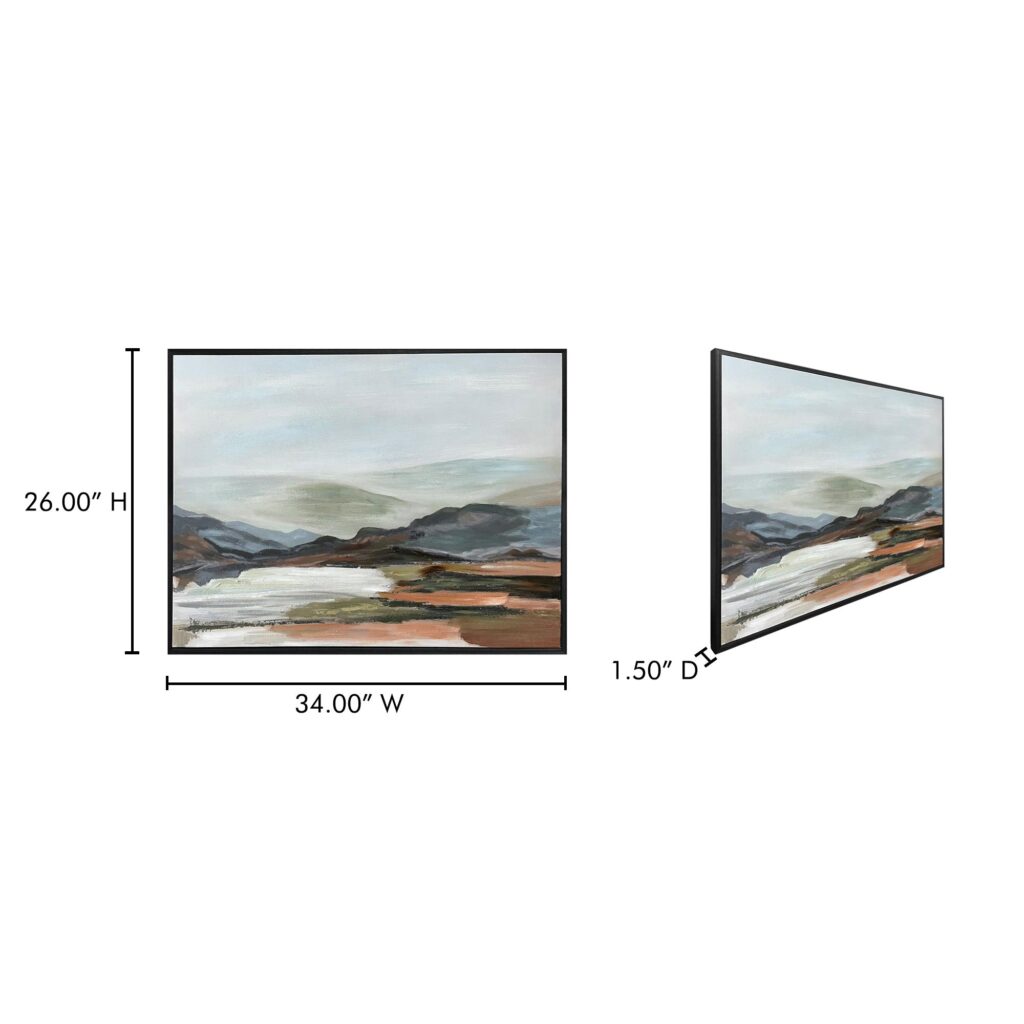 Hillside Framed Painting Multicolor - Image 6